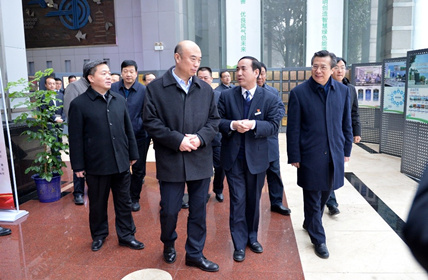 【陜鼓集團】陜西省委副書記、省長、省政府黨組書記劉國中一行蒞臨陜鼓視察指導(dǎo)工作